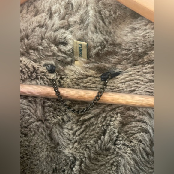 Jean Guise Shearling Lined Black super soft Lambskin Coat 8 - Picture 7 of 10